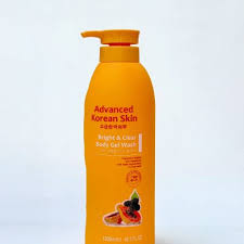 ADVANCED KOREAN SKIN Bright & Clear Papaya & Mulberry Body Gel Wash