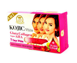 D-NE GOLD Kojic White Gluta Collagen Super AHA (x6)