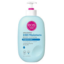 EOS Shea Butter 24H Moisture Fragrance-Free Body Lotion
