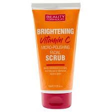 [150ml] BEAUTY FORMULAS Vitamin C Micro-Polishing Facial Scrub