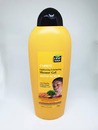 [750ml] CLEAR NATURE Carrot Lightening Exfoliating Shower Gel with Scrub