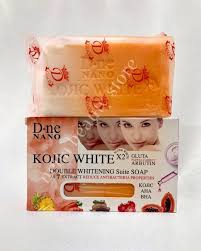[960g] D-NE GOLD Kojic White Double Whitening Suite Soap (x6)