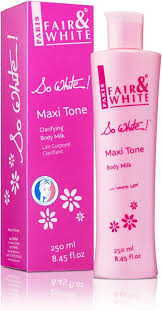 [250ml] FAIR & WHITE PARIS So White Maxi Tone Clarifying Body Milk