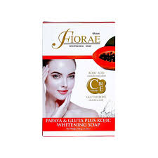 [990g] FIORAE Kojic Acid Glutathione Whitening Soap (x6)