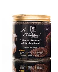 [450g] Le Asian White Coffee & Vitamin C Whitening Scrub