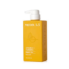 [444ml] Medix 5.5 Vitamin C+Turmeric Brighten + Firm Body Treatment Cream