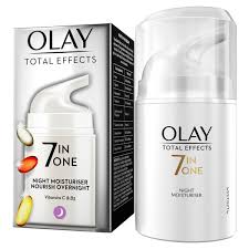 [50ml] OLAY Total Effects 7 In 1 Night Moisturiser Nourish Overnight