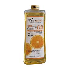 [1000ml] Veet Gold Body Corrector Vitamin C Oil Face And Body