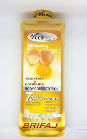 [1000ml] Veet Gold Egg York & Egg White Body Corrector Oil