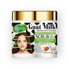 [650g] Veet Gold Goat Milk Extra Whitening Scrub
