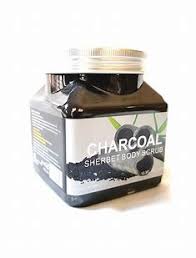 [500ml] WOKALI Charcoal Sherbet Body Scrub