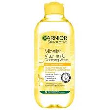 [400ml] GARNIER Skin Active Micellar Vitamin C Cleansing Water