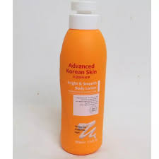 [500ml] ADVANCED KOREAN SKIN Bright and Smooth Body Lotion