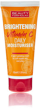 [100ml] BEAUTY FORMULAS Brightening Vitamin C Daily Moisturiser