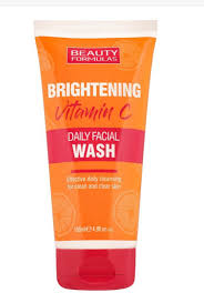 [150ml] BEAUTY FORMULAS Brightening Vitamin C Daily Facial Wash