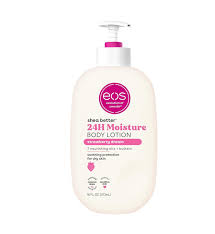 [473ml] EOS Shea Butter 24H Moisture Strawberry Dream Body Lotion