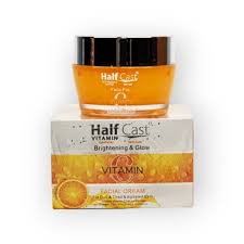 [30g] HALF CAST Brightening & Glow Vitamin C Facial Cream